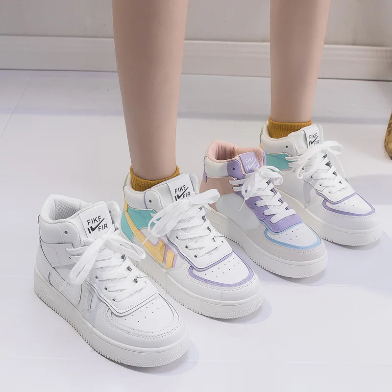 2021 Autumn Women Sneakers White Tennis Canvas Slip on Female Lace-Up Breathable Shoes Platform Flats Casual Ladies Vulcanize 
2021 Autumn Women Sneakers White Tennis Canvas Slip on Female Lace-Up Breathable Shoes Platform Flats Casual Ladies Vulcanize