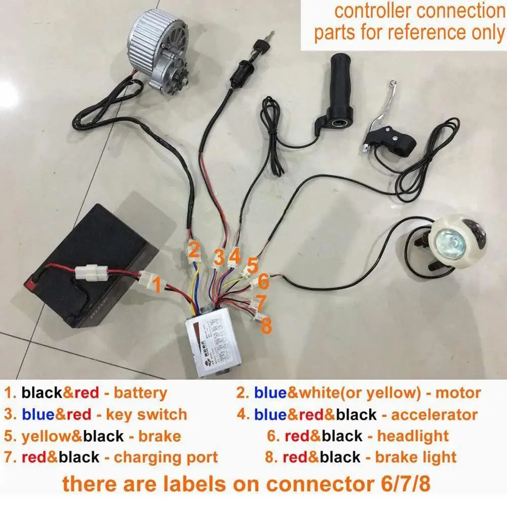 24V/36V 250W Motor Controller Electric Bike Kit Electric Bicycle Bicycle Conversion For Electric Kit D5E0 
24V/36V 250W Motor Controller Electric Bike Kit Electric Bicycle Bicycle Conversion For Electric Kit D5E0