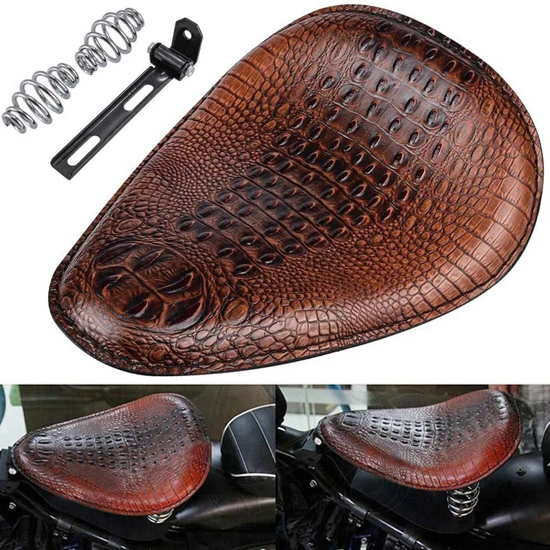 Пружины для сиденья мотоцикла, Монтажный кронштейн для Sportster XL 883 1200 Bobber Chopper под заказ Коричневый Крокодил 
Пружины для сиденья мотоцикла, Монтажный кронштейн для Sportster XL 883 1200 Bobber Chopper под заказ Коричневый Крокодил