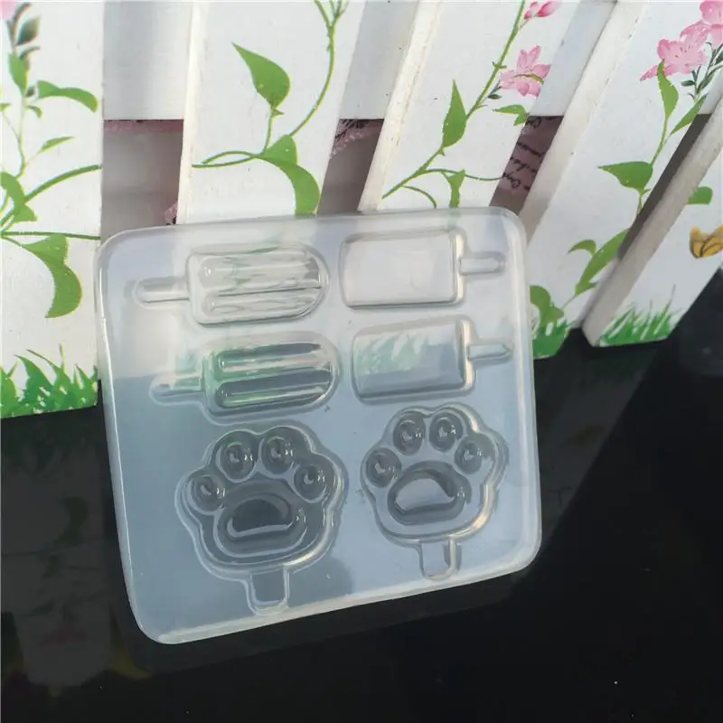 Silicone Crafting Mold DIY 6-Cavities Non-Stick Ice Cream Mold Paw Print Mold Chocolate Mould For Cocina Baking Tools
Silicone Crafting Mold DIY 6-Cavities Non-Stick Ice Cream Mold Paw Print Mold Chocolate Mould For Cocina Baking Tools