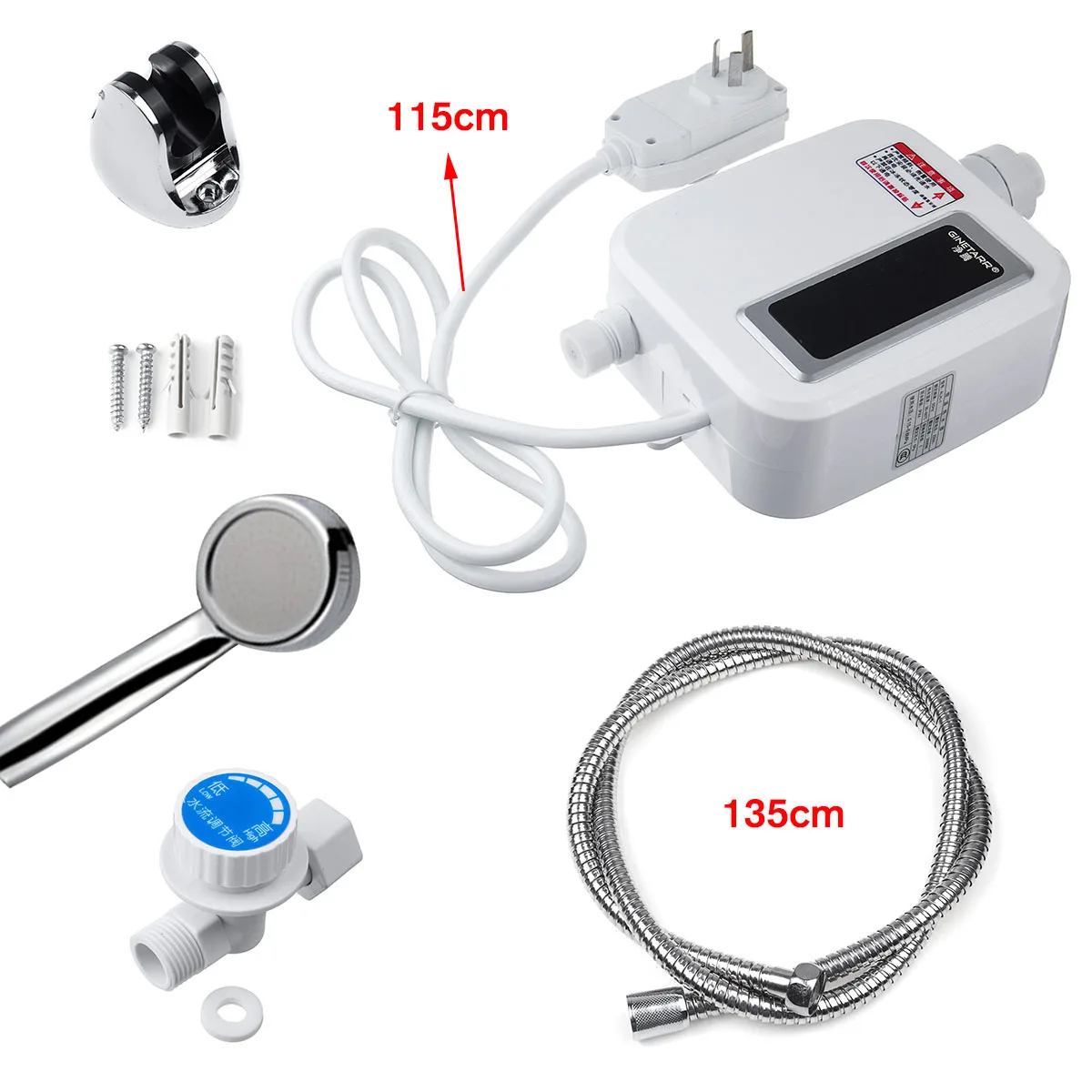 3500W miniature electric water heater, instant kitchen faucet, stainless steel heater, automatic constant temperature
3500W miniature electric water heater, instant kitchen faucet, stainless steel heater, automatic constant temperature