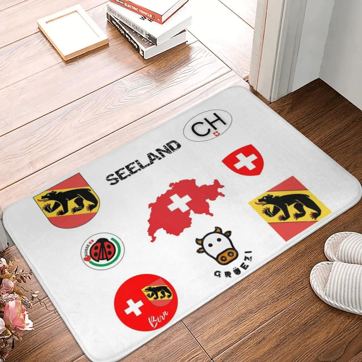 Коврик для ванной Seeland Swiss Combo Pack № 1, коврик, Придверный коврик, противоскользящий песок, Пыль для входа, гостиной, дома, ванной
Коврик для ванной Seeland Swiss Combo Pack № 1, коврик, Придверный коврик, противоскользящий песок, Пыль для входа, гостиной, дома, ванной