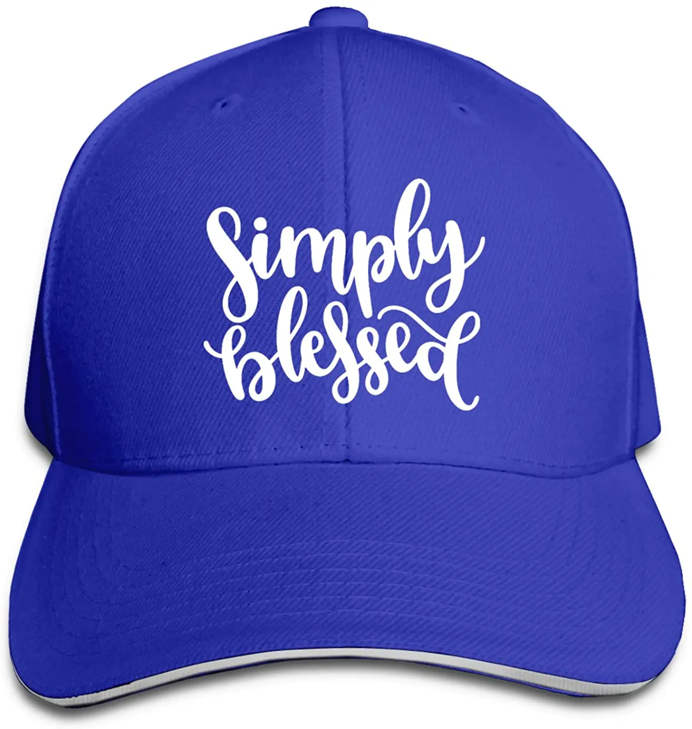 Simply Blessed Sandwich Hat Printed Baseball Cap Headgear Unisex Outdoor Casquette Black
Simply Blessed Sandwich Hat Printed Baseball Cap Headgear Unisex Outdoor Casquette Black