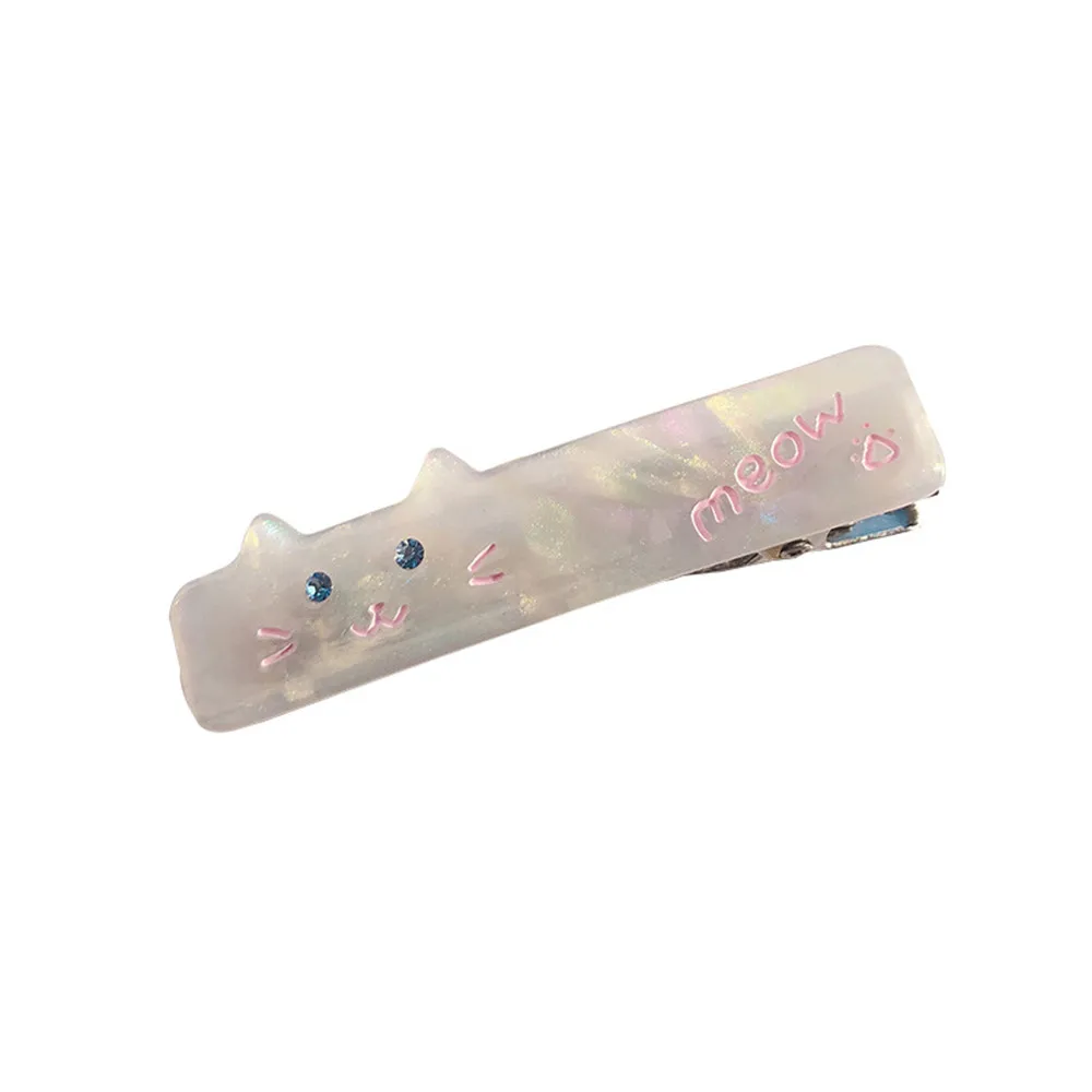 Cat Bear Acetate Sheet Hair Clip Barrette Headwear Girls Women Korea Candy Color Hairpin Duckbill Clip
Cat Bear Acetate Sheet Hair Clip Barrette Headwear Girls Women Korea Candy Color Hairpin Duckbill Clip