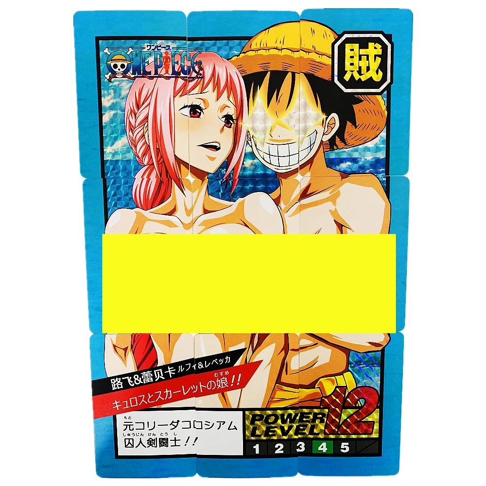 10 Pieces/set One Piece Luffy Rebecca Nude H Sexy Toy Hobby Hobby Collectible Game Collection Anime Flash Card
10 Pieces/set One Piece Luffy Rebecca Nude H Sexy Toy Hobby Hobby Collectible Game Collection Anime Flash Card