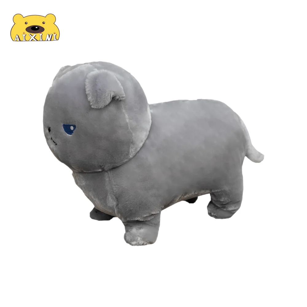 Cat Plush Toy Short Feet Pillow Soft Toys Stuffed Animals Sofa Decor Gift Cute Kawaii Pillows | Игрушки и хобби
