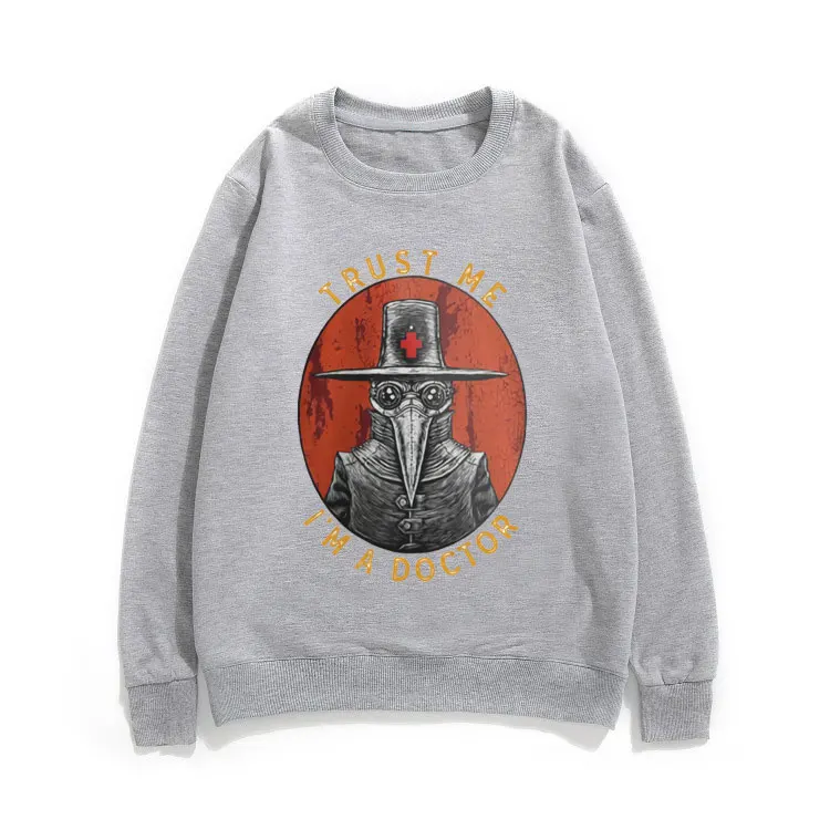 Humor Trust Me I'm A Doctor Sweatshirt Man Cool Tops Men Women Fashion Harajuku Pullover Halloween Plague Doctor Sweatshirts
Humor Trust Me I'm A Doctor Sweatshirt Man Cool Tops Men Women Fashion Harajuku Pullover Halloween Plague Doctor Sweatshirts