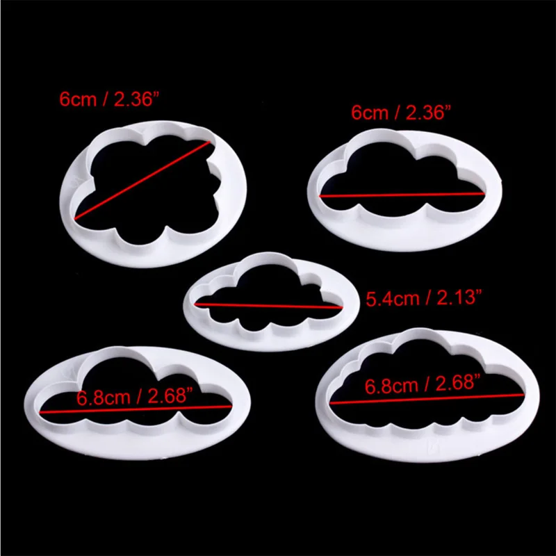 3D Cloud Shape Chocolate Mold Mousse Fondant Ice Cube Pudding Candy Soap Candle Molds Kitchen Baking Cake Decoration Tools
3D Cloud Shape Chocolate Mold Mousse Fondant Ice Cube Pudding Candy Soap Candle Molds Kitchen Baking Cake Decoration Tools