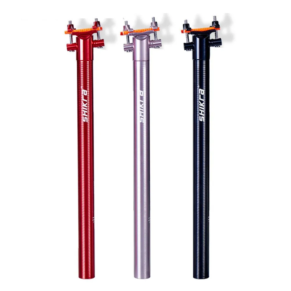 Bicycle Seat Post CNC Aluminum Alloy Tube 27.2 31.6x400mm Adjustable Head Seatpost For MTB Mountain Road Bike Accessories
Bicycle Seat Post CNC Aluminum Alloy Tube 27.2 31.6x400mm Adjustable Head Seatpost For MTB Mountain Road Bike Accessories