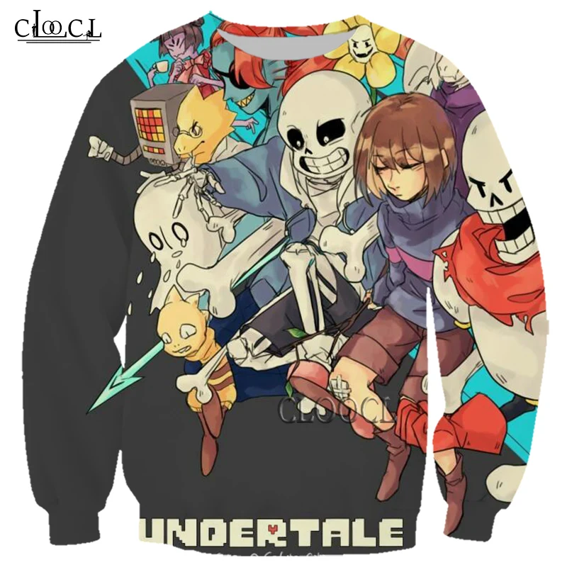 HX Newest Popular Game Undertale 3D Print Men Women Sweatshirt Casual Hip Hop Long Sleeve Outerwear Harajuku Tops Drop Shipping
HX Newest Popular Game Undertale 3D Print Men Women Sweatshirt Casual Hip Hop Long Sleeve Outerwear Harajuku Tops Drop Shipping