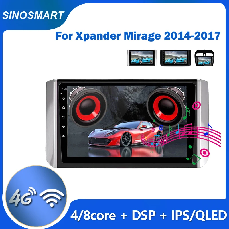 Sinosmart Radio Multimedia Player for Mitsubishi Xpander Mirage2014-2017 Car GPS Navigation 2.5D IPS/QLED Screen 8 Core,DSP 48EQ
Sinosmart Radio Multimedia Player for Mitsubishi Xpander Mirage2014-2017 Car GPS Navigation 2.5D IPS/QLED Screen 8 Core,DSP 48EQ