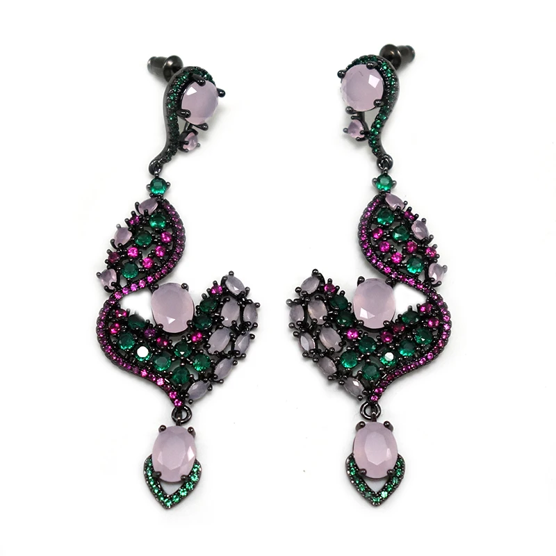 Fashion street style Olive Leaf Earrings For Women Wedding Party Cubic Zircon Dubai Bridal Earring boucle d'oreille 2021
Fashion street style Olive Leaf Earrings For Women Wedding Party Cubic Zircon Dubai Bridal Earring boucle d'oreille 2021