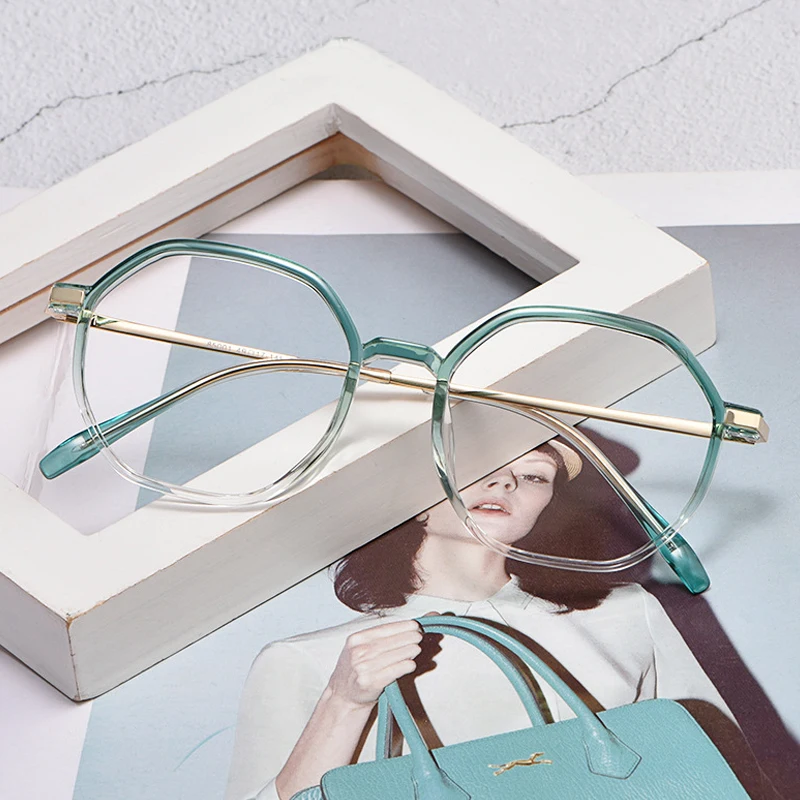 2021 New Luxury Tr90 Eyeglasses Frame Women Polygon Myopia Prescription Optical Glasses Frame Lady Retro Computer Eyewear
2021 New Luxury Tr90 Eyeglasses Frame Women Polygon Myopia Prescription Optical Glasses Frame Lady Retro Computer Eyewear