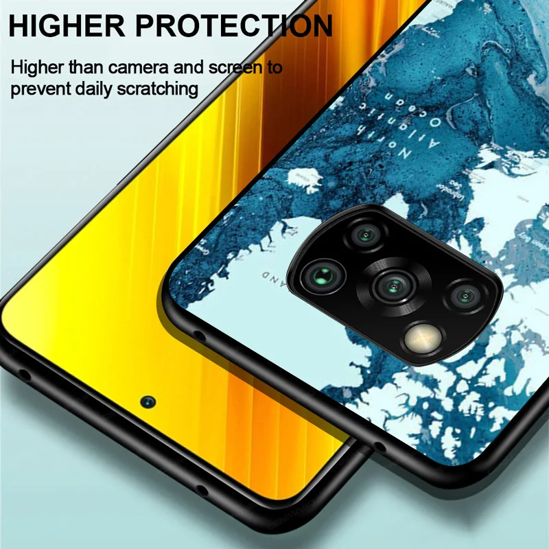 Travel World Map for Xiaomi Poco M3 M2 X3 NFC X2 C3 F2 F1 CC9E CC9 Mi Mix 3 A3 A2 A1 Pro Lite Black Phone Case
Travel World Map for Xiaomi Poco M3 M2 X3 NFC X2 C3 F2 F1 CC9E CC9 Mi Mix 3 A3 A2 A1 Pro Lite Black Phone Case