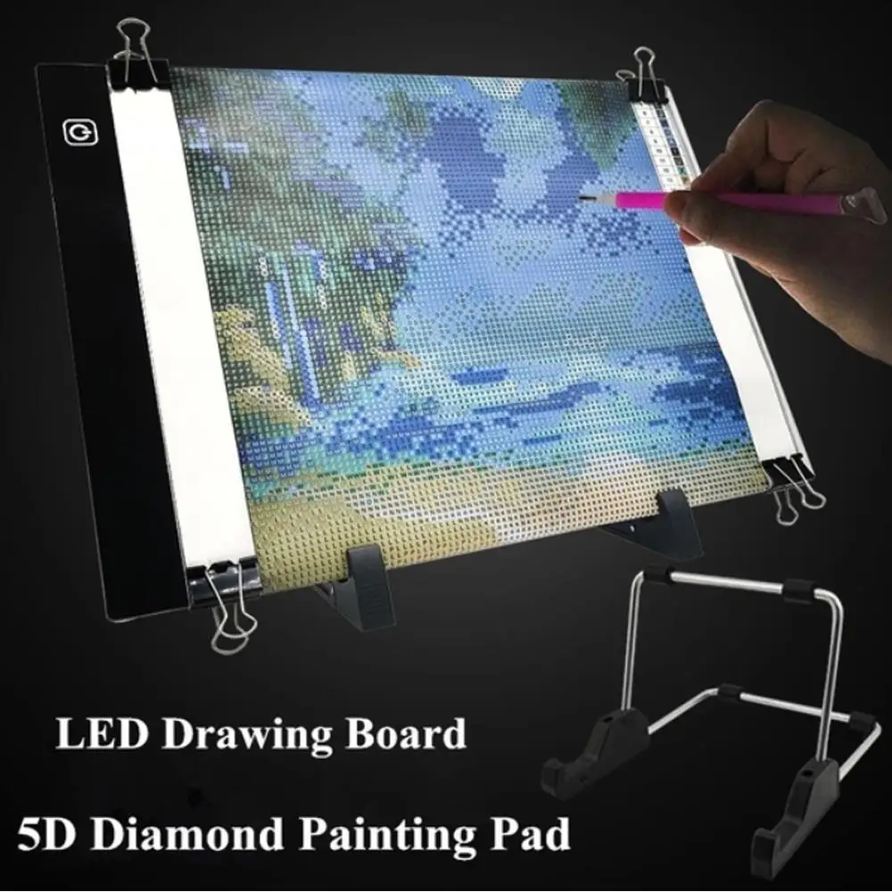 ABS Foldable Diamond Painting Bracket Copy Table Bracket Durable Sturdy Pad Board Portable Support Telescopic Flat Bracket Fold
ABS Foldable Diamond Painting Bracket Copy Table Bracket Durable Sturdy Pad Board Portable Support Telescopic Flat Bracket Fold