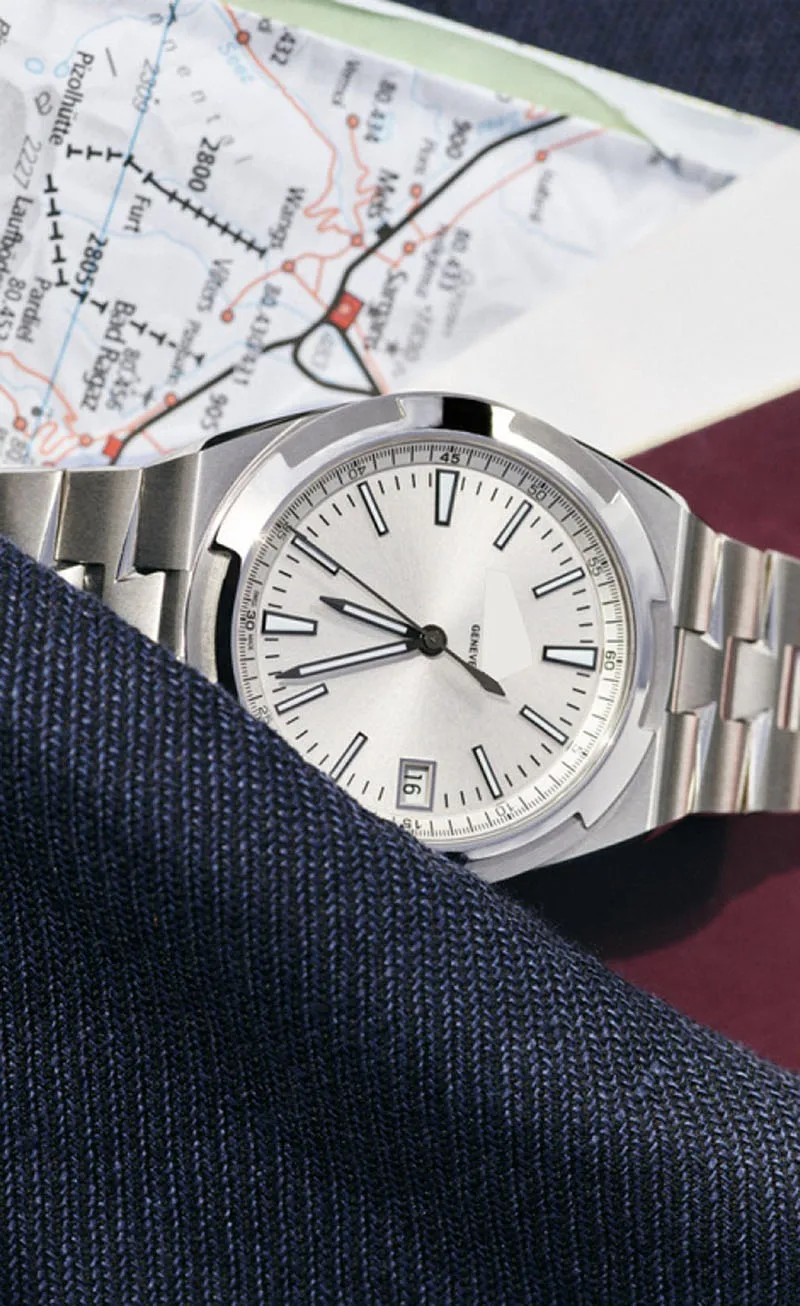 OVERSEAS SELF-WINDING Fashion Travel Sports Watch Automatic Mechanical Men's Watch Stainless Steel Calendar Display Luxury Watch
OVERSEAS SELF-WINDING Fashion Travel Sports Watch Automatic Mechanical Men's Watch Stainless Steel Calendar Display Luxury Watch