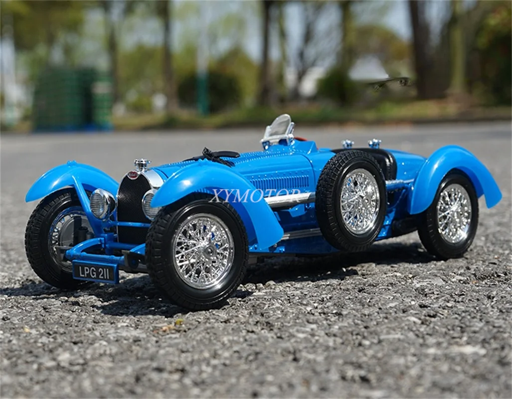 Новинка Bburago 1:18 для Bugatti Тип 59, металлическая литая модель автомобиля, игрушки и коллекция Blue
Новинка Bburago 1:18 для Bugatti Тип 59, металлическая литая модель автомобиля, игрушки и коллекция Blue