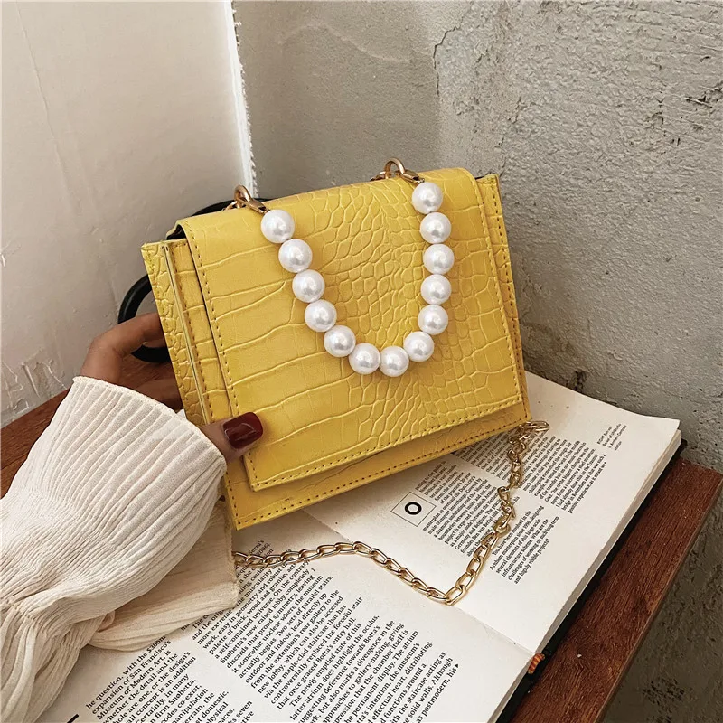 Little Crocodile Pearl Design Bags for Women 2021 Luxury Fashion Trends Shoulder Purses and Handbags Sac Femme
Little Crocodile Pearl Design Bags for Women 2021 Luxury Fashion Trends Shoulder Purses and Handbags Sac Femme