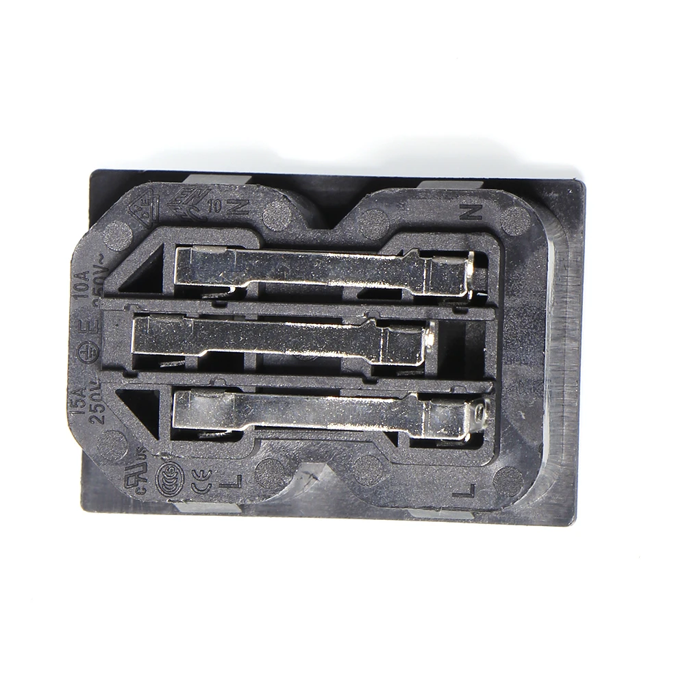 10A 250V 3 jack industrial electrical appliance AC connector plug computer case power two female plugs
10A 250V 3 jack industrial electrical appliance AC connector plug computer case power two female plugs