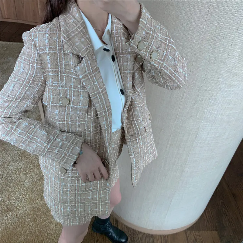 Alien Kitty Hot Plaid 2019 Gentle Office Ladies Elegant Blazers+Sexy All Match Women Mini Skirts Feminine Suit Two Pieces Sets
Alien Kitty Hot Plaid 2019 Gentle Office Ladies Elegant Blazers+Sexy All Match Women Mini Skirts Feminine Suit Two Pieces Sets