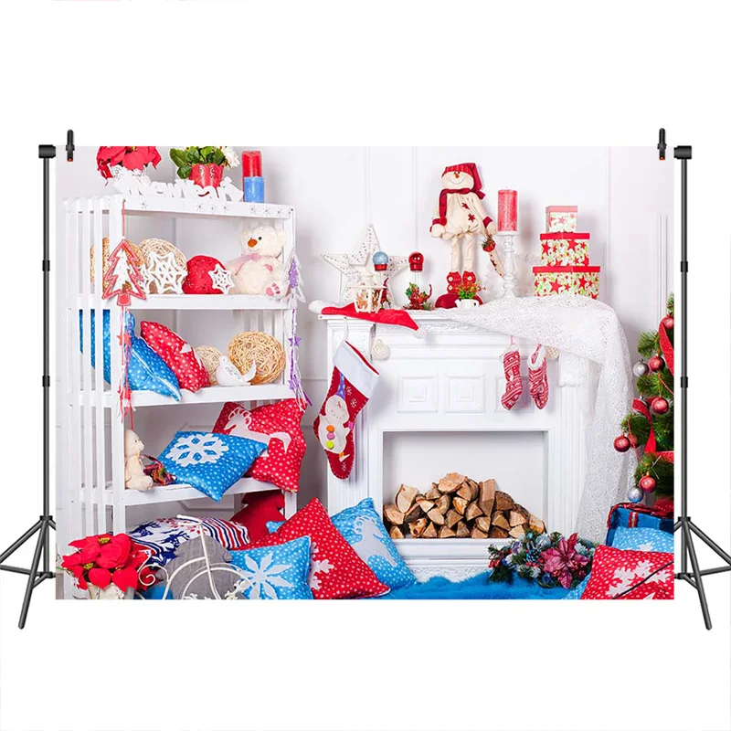 Mocsicka Boudoir Interior Fireplace Christmas Tree Photography Background xmas new year Customized Photographic Backdrop
Mocsicka Boudoir Interior Fireplace Christmas Tree Photography Background xmas new year Customized Photographic Backdrop