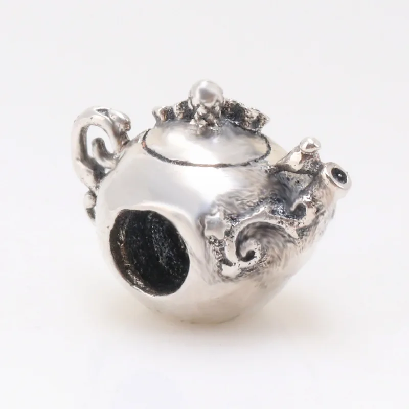 Bewill Hot Sale Genuine 100% 925 Sterling Silver Magic kettle teapot beads Fit Original Bracelet Necklace DIY Jewelry
Bewill Hot Sale Genuine 100% 925 Sterling Silver Magic kettle teapot beads Fit Original Bracelet Necklace DIY Jewelry
