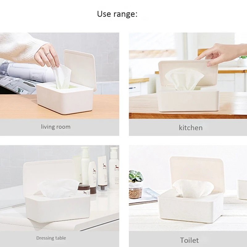 2Pcs Tissue Storage Box with Lid Dustproof Living Room Office Home Tissue Box Frame Dormitory Bedroom Bedside Sofa 
2Pcs Tissue Storage Box with Lid Dustproof Living Room Office Home Tissue Box Frame Dormitory Bedroom Bedside Sofa