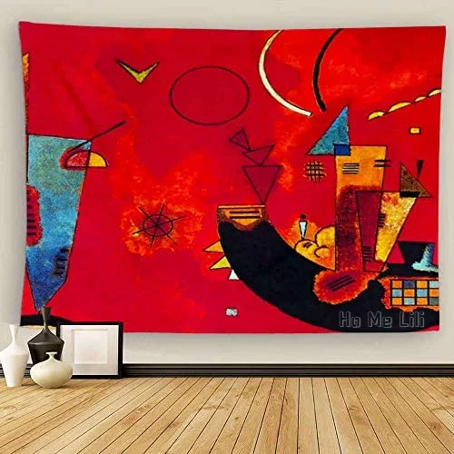 Colorful Wassily Kandinsky Mit Und Red Russian Wall Art Tapestries Tapestry For Bedroom Room
Colorful Wassily Kandinsky Mit Und Red Russian Wall Art Tapestries Tapestry For Bedroom Room