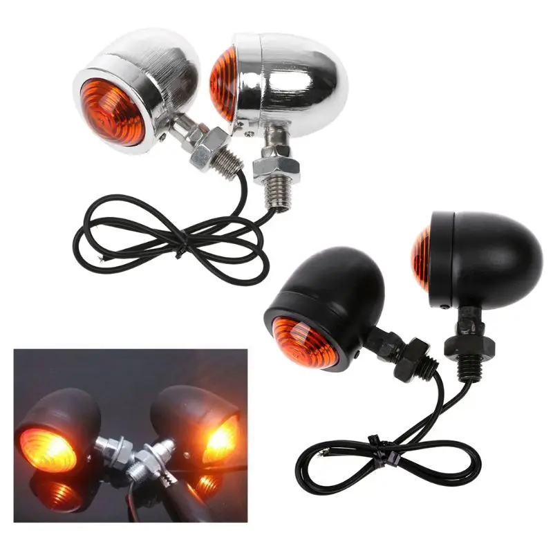 1 Pair Motorcycle Turn Signal Indicator Light Amber Motorbike Blinker Headlight 12v Indicator lamp Bullet
1 Pair Motorcycle Turn Signal Indicator Light Amber Motorbike Blinker Headlight 12v Indicator lamp Bullet