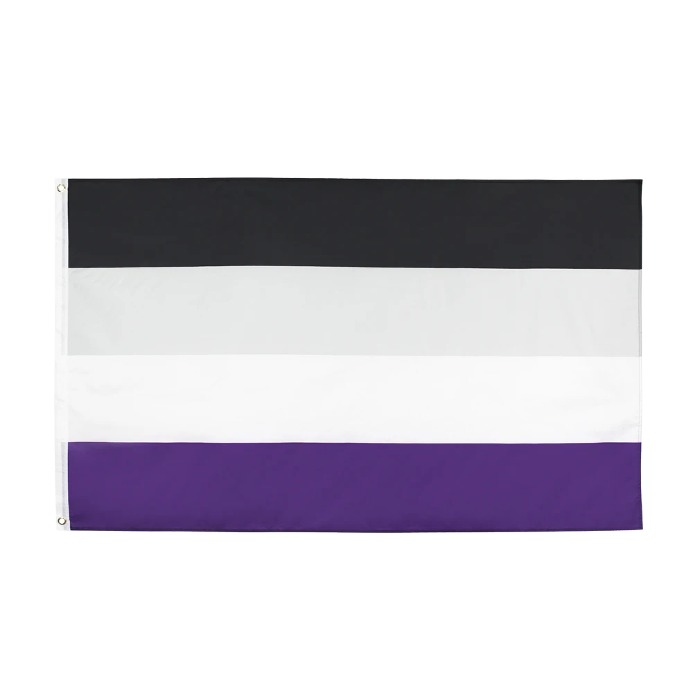 3Jflag 3x5Fts 90X150cm LGBT QIA Ace Community Nonsexuality Asexuality Asexual Pride Flag For Decoration
3Jflag 3x5Fts 90X150cm LGBT QIA Ace Community Nonsexuality Asexuality Asexual Pride Flag For Decoration