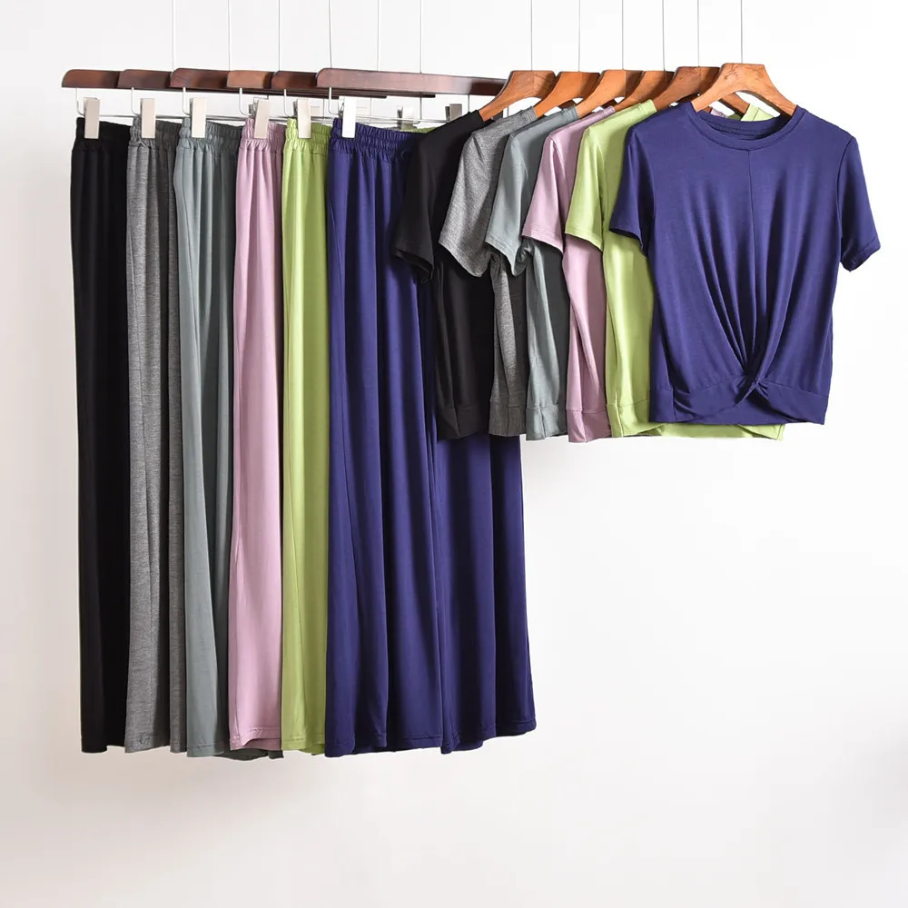 Fdfklak Modal Pajamas Set Short Sleeve Sleeping Clothes Long Pants 2Piece/Set Sexy Summer 2020 New Pyjama Home Sleepwear
Fdfklak Modal Pajamas Set Short Sleeve Sleeping Clothes Long Pants 2Piece/Set Sexy Summer 2020 New Pyjama Home Sleepwear