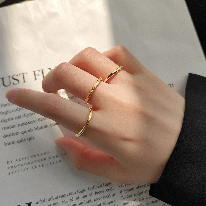 3pcs / Set New Simple Titanium Steel Frosted Index Finger Ring Unlimited Love Promise Girl Ring Leisure Party Jewelry
3pcs / Set New Simple Titanium Steel Frosted Index Finger Ring Unlimited Love Promise Girl Ring Leisure Party Jewelry