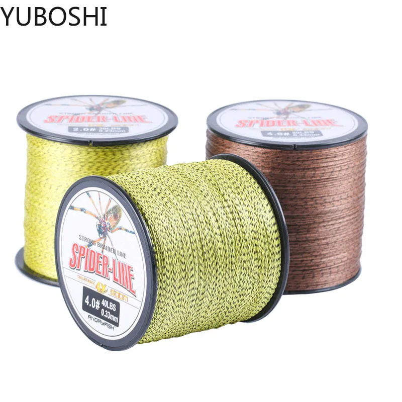 YUBOISHI 2021 New Braided Fishing Line 4 Strands 500M Super Strong Multifilament PE fishing wire Pesca 2 Color
YUBOISHI 2021 New Braided Fishing Line 4 Strands 500M Super Strong Multifilament PE fishing wire Pesca 2 Color