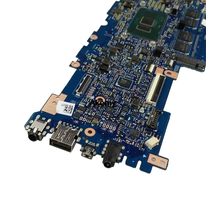 SAMXINNO UX305UA Laptop Motherboard For Asus UX305UA UX305U U305U mainboard 100% test OK I5-6200U 8GB-RAM
SAMXINNO UX305UA Laptop Motherboard For Asus UX305UA UX305U U305U mainboard 100% test OK I5-6200U 8GB-RAM