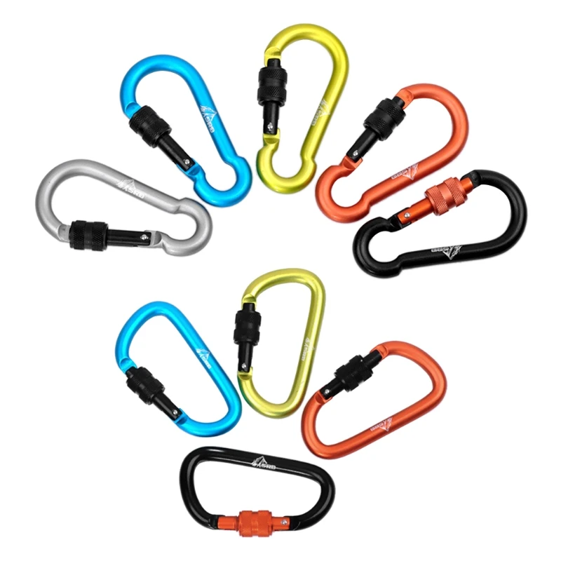 Aluminum Alloy Carabiner Keychain Outdoor Camping Snap Clip Lock Backpack Buckle N58B
Aluminum Alloy Carabiner Keychain Outdoor Camping Snap Clip Lock Backpack Buckle N58B
