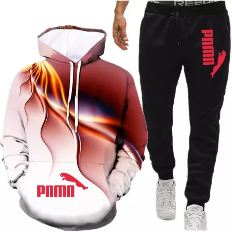 Fashion new men's suit printed hooded sweatshirt + pants 2-piece sportswear men's casual running sportswear fitness sports suit
Fashion new men's suit printed hooded sweatshirt + pants 2-piece sportswear men's casual running sportswear fitness sports suit