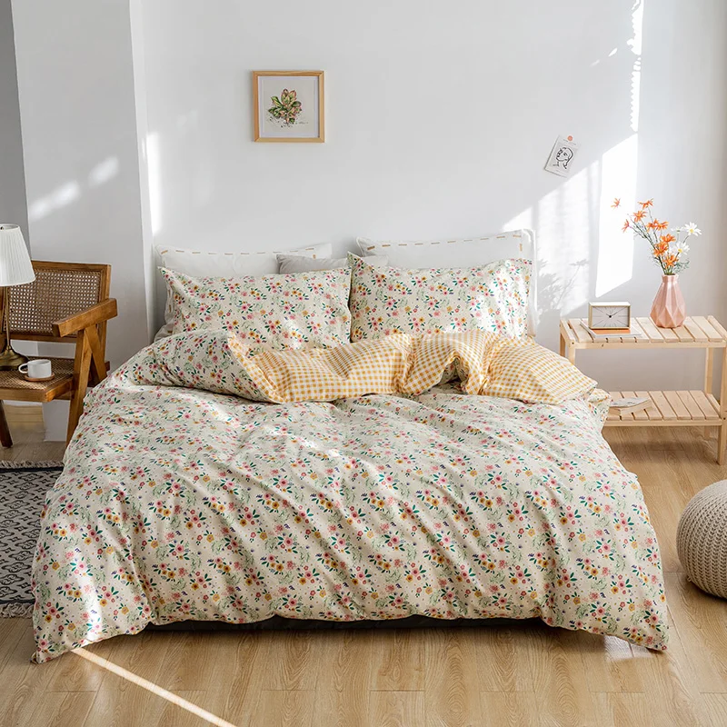 Vintage Botanical Flower Print Bedding Set 100%Cotton Soft Floral Duvet Cover Bed sheet Pillowcases Twin Queen King size 
Vintage Botanical Flower Print Bedding Set 100%Cotton Soft Floral Duvet Cover Bed sheet Pillowcases Twin Queen King size