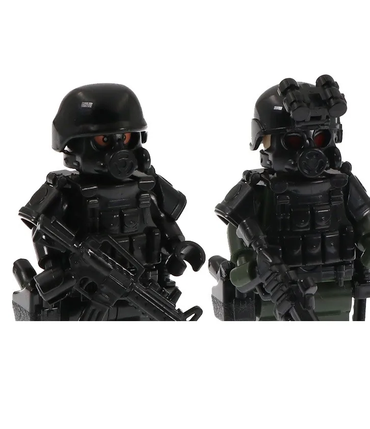 Forces Building Playmobil MOC Gun Block Military City Weapons Modern Mini Toys Figures Mini Military Police Special Soldier SWAT
Forces Building Playmobil MOC Gun Block Military City Weapons Modern Mini Toys Figures Mini Military Police Special Soldier SWAT