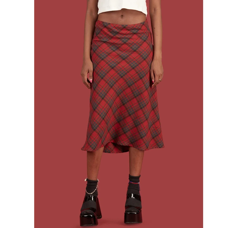Kayotuas Women Skirt Vintage 90s Plaid High Waist Brown Midi Aesthetics Printing A-Line Long Girls Streetwear Summer Outfit
Kayotuas Women Skirt Vintage 90s Plaid High Waist Brown Midi Aesthetics Printing A-Line Long Girls Streetwear Summer Outfit