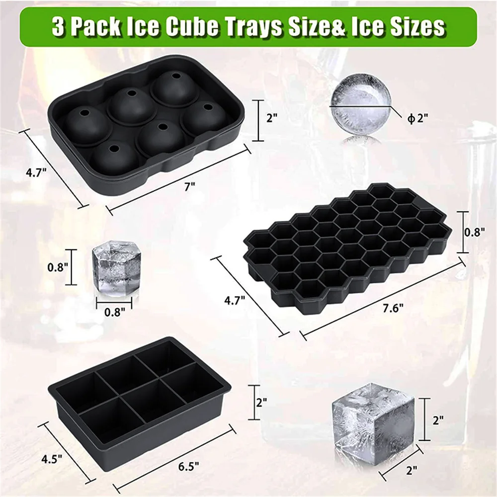 Household Silicone Square Round Ice Ball Tray Mold Silicone Ice Tray Set Square Set Food Grade Gadgets Ice Cream Kitchen Tool
Household Silicone Square Round Ice Ball Tray Mold Silicone Ice Tray Set Square Set Food Grade Gadgets Ice Cream Kitchen Tool