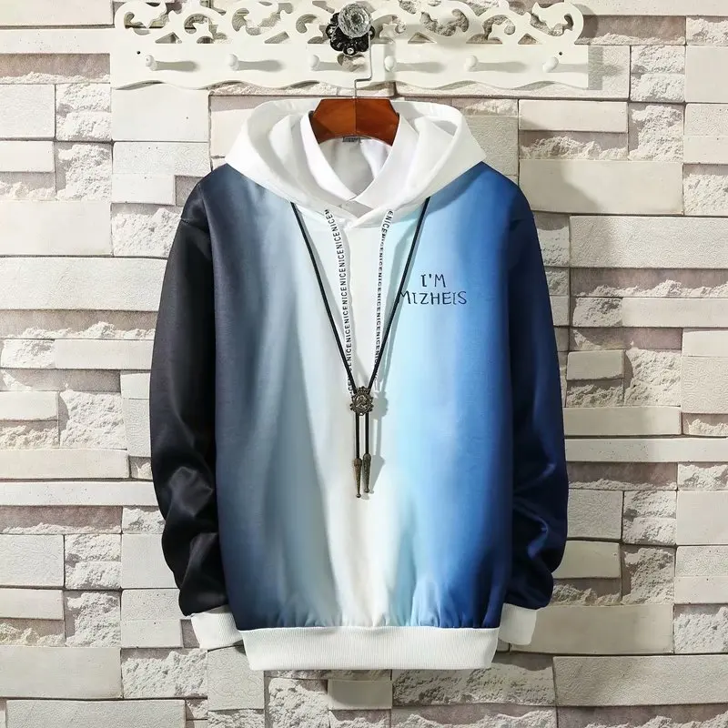 2020 Fashion Men's Hoodies Korean Style Streetwear Gradient Hooded Sweatshirts Male Casual Trend Men Clothing Jogger Hoodie Men
2020 Fashion Men's Hoodies Korean Style Streetwear Gradient Hooded Sweatshirts Male Casual Trend Men Clothing Jogger Hoodie Men