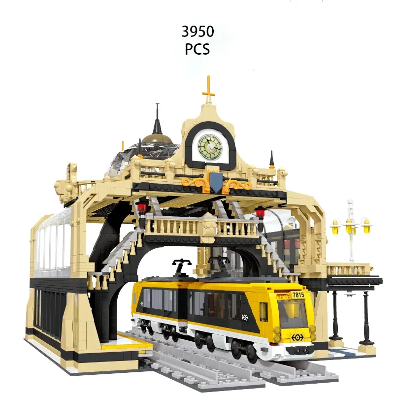 Creator European Railway Station Architecture Bricks Street View Building Block Toys HolidayGift For Adult
Creator European Railway Station Architecture Bricks Street View Building Block Toys HolidayGift For Adult