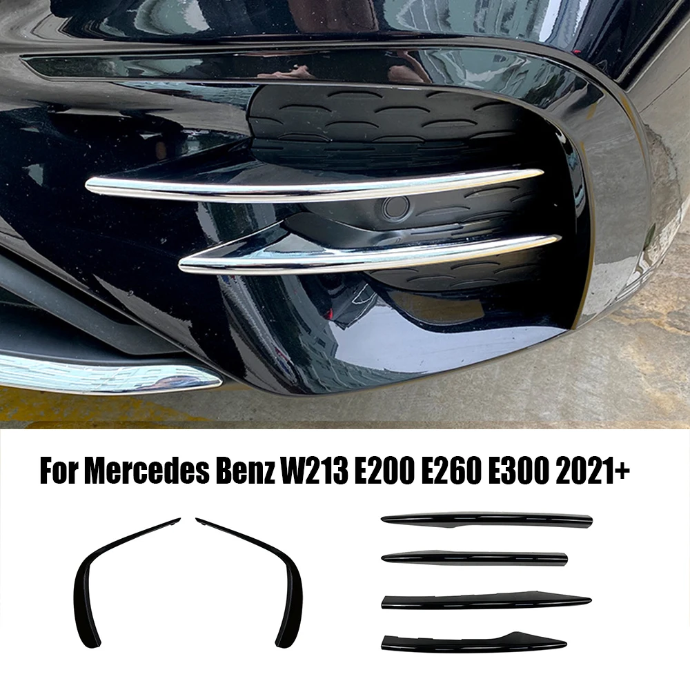 Передний бампер, спойлер, противотуманная фасветильник Canard для Mercedes Benz W213 E200 E260 E300 E Class 2021 +
Передний бампер, спойлер, противотуманная фасветильник Canard для Mercedes Benz W213 E200 E260 E300 E Class 2021 +