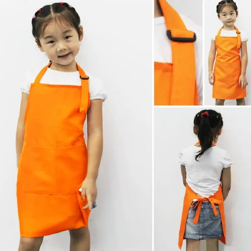 Newest Arrivals Apron Faroot Children Kids Plain Apron Front Pocket Bib Kitchen Cooking Craft Baking Art Jamming
Newest Arrivals Apron Faroot Children Kids Plain Apron Front Pocket Bib Kitchen Cooking Craft Baking Art Jamming