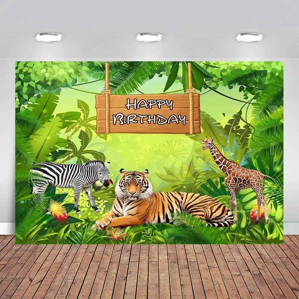 Forest Wild Animal Safari Jungle Party Newborn Baby Shower Boy 1st Birthday Backdrop Custom Photography Background
Forest Wild Animal Safari Jungle Party Newborn Baby Shower Boy 1st Birthday Backdrop Custom Photography Background