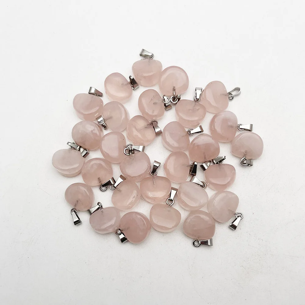 Fashion Natural rose quartz stone pendants Wholesale 36pcs/lot charms pink for jewelry making Free shipping
Fashion Natural rose quartz stone pendants Wholesale 36pcs/lot charms pink for jewelry making Free shipping