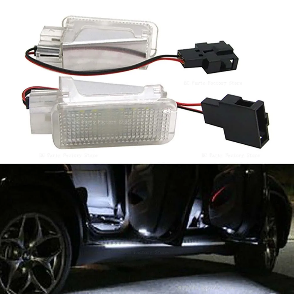 

2x LED Footwell Under Courtesy Light Luggage Trunk Glove Box Lamps For Audi A3 S3 A4 S4 RS4 A6 S6 RS6 A5 A2 A1 A8 S8 Q5 Q7 TT R8