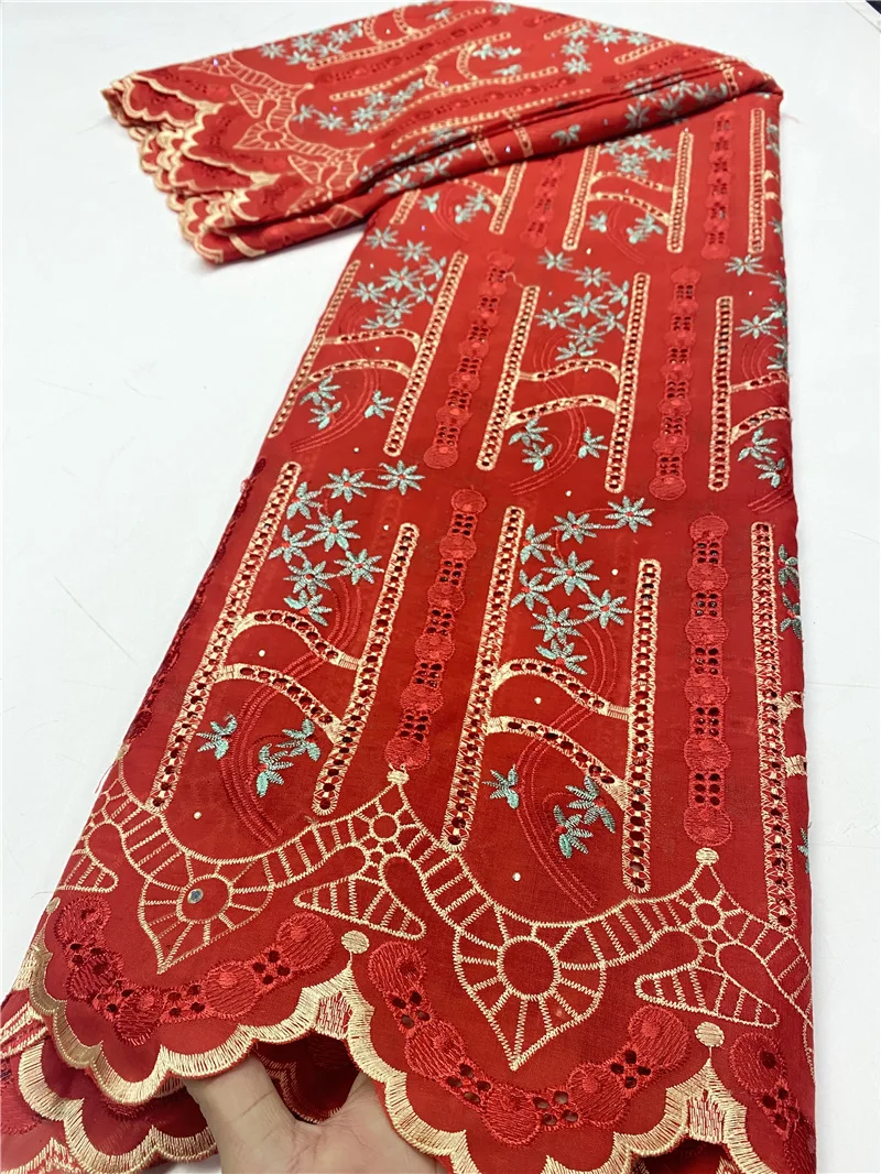 African Lace Fabric 2021 High Quality Lace Material Embroidery Cotton Nigerian Swiss Dry Lace Fabrics For Party Dress YA3816B-5
African Lace Fabric 2021 High Quality Lace Material Embroidery Cotton Nigerian Swiss Dry Lace Fabrics For Party Dress YA3816B-5