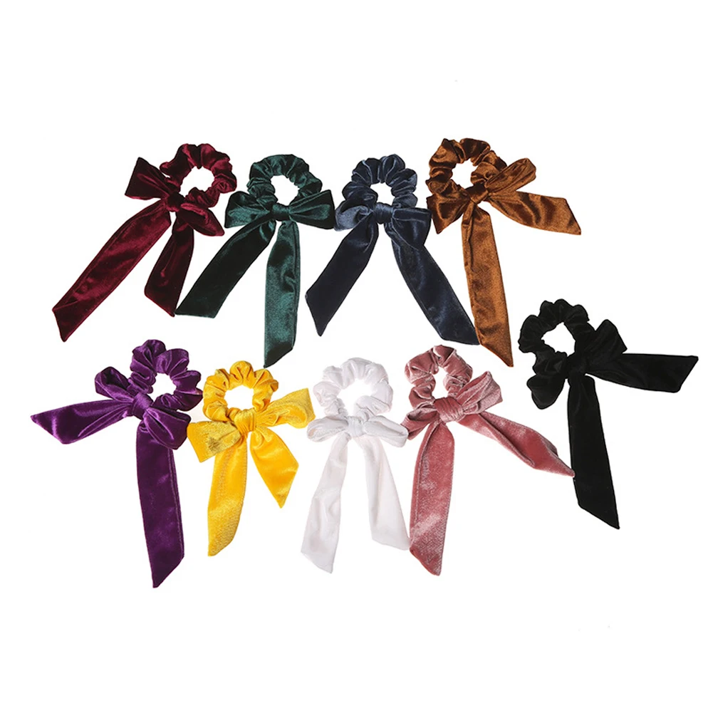 Velvet Scrunchies 2019 Cute Girl Hair Rope Bowknot Elastic Hair Bands for Women Bow Ties Ponytail Holder Hair Accessories
Velvet Scrunchies 2019 Cute Girl Hair Rope Bowknot Elastic Hair Bands for Women Bow Ties Ponytail Holder Hair Accessories