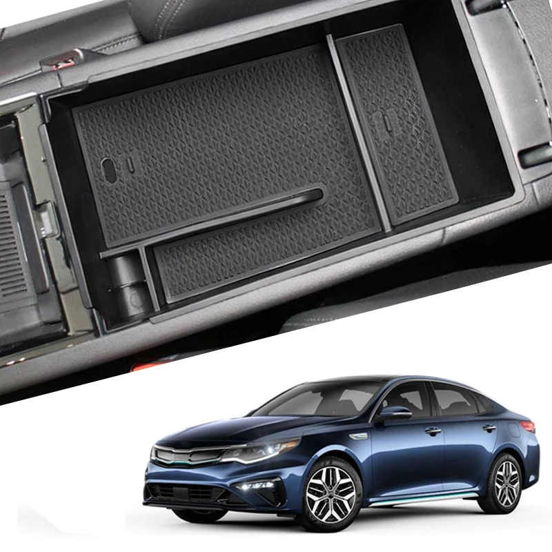 Car Center Storage Box Armrest Box Organizer Container Black Arm Rest Storage Glove Holder Interior Parts for Kia K5 Optima 2020
Car Center Storage Box Armrest Box Organizer Container Black Arm Rest Storage Glove Holder Interior Parts for Kia K5 Optima 2020